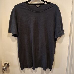 John Varvatos Men's Navy Blue Cotton Short Sleeve T Shirt Sz XXL Casual Layer